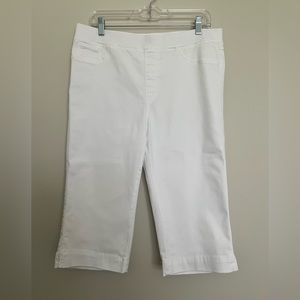 Soundstyle White Skimmer Pull On Shorts Stretch L